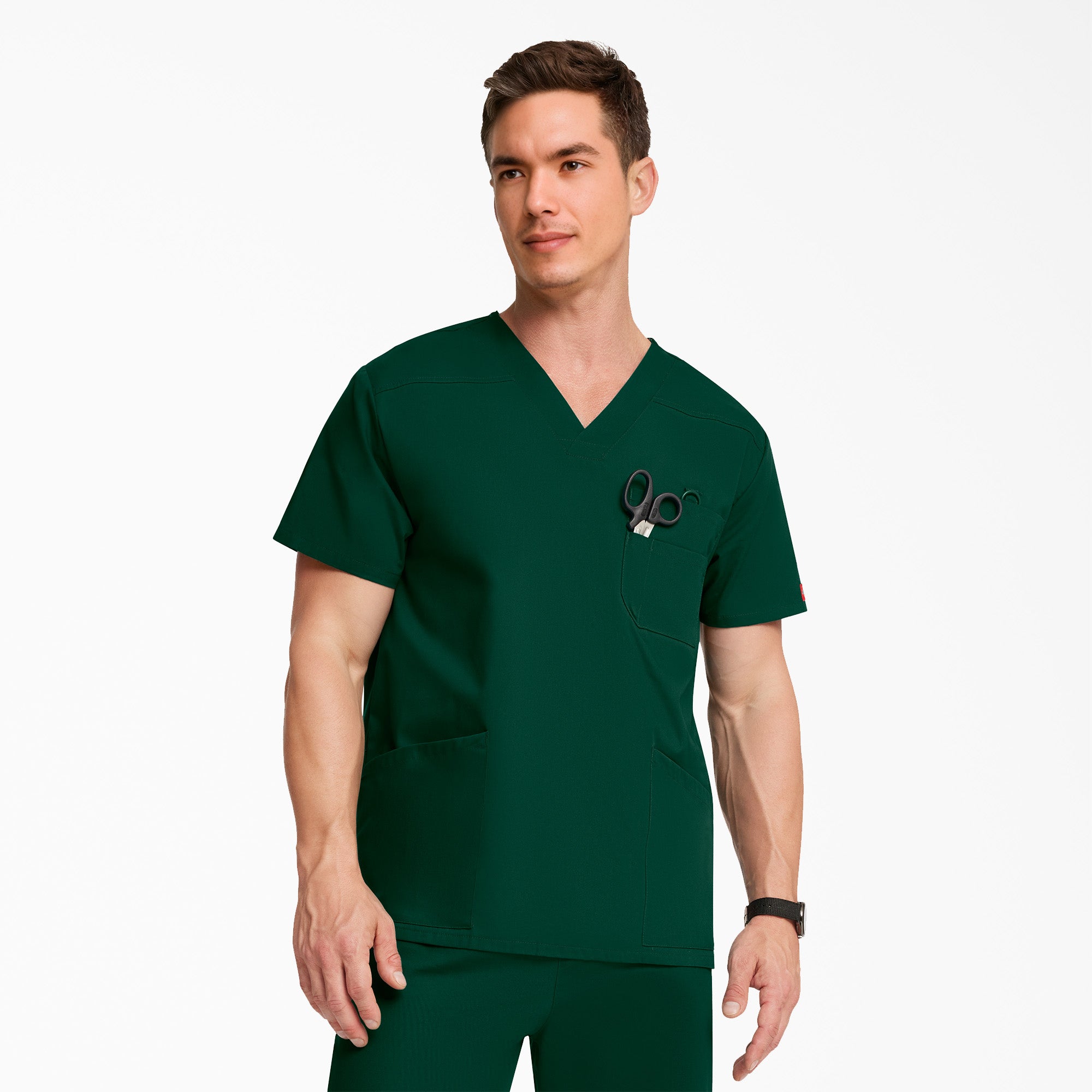 Men's EDS Signature V-Neck Scrub Top | Dickies outlet