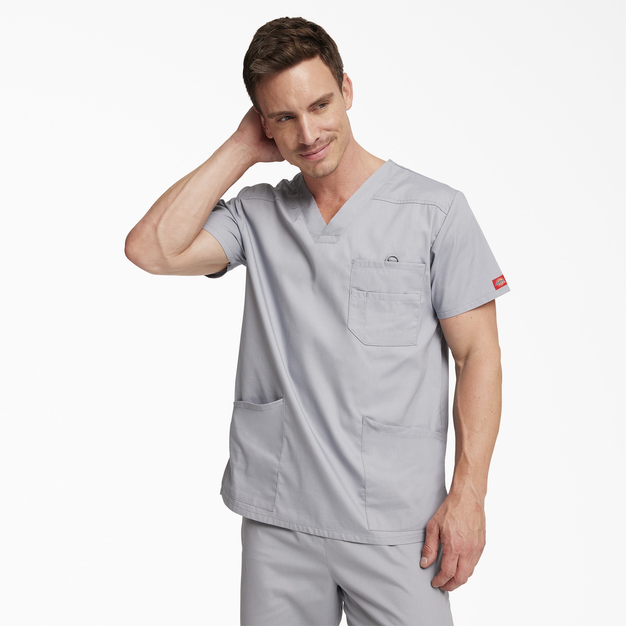 Men's EDS Signature V-Neck Scrub Top | Dickies outlet