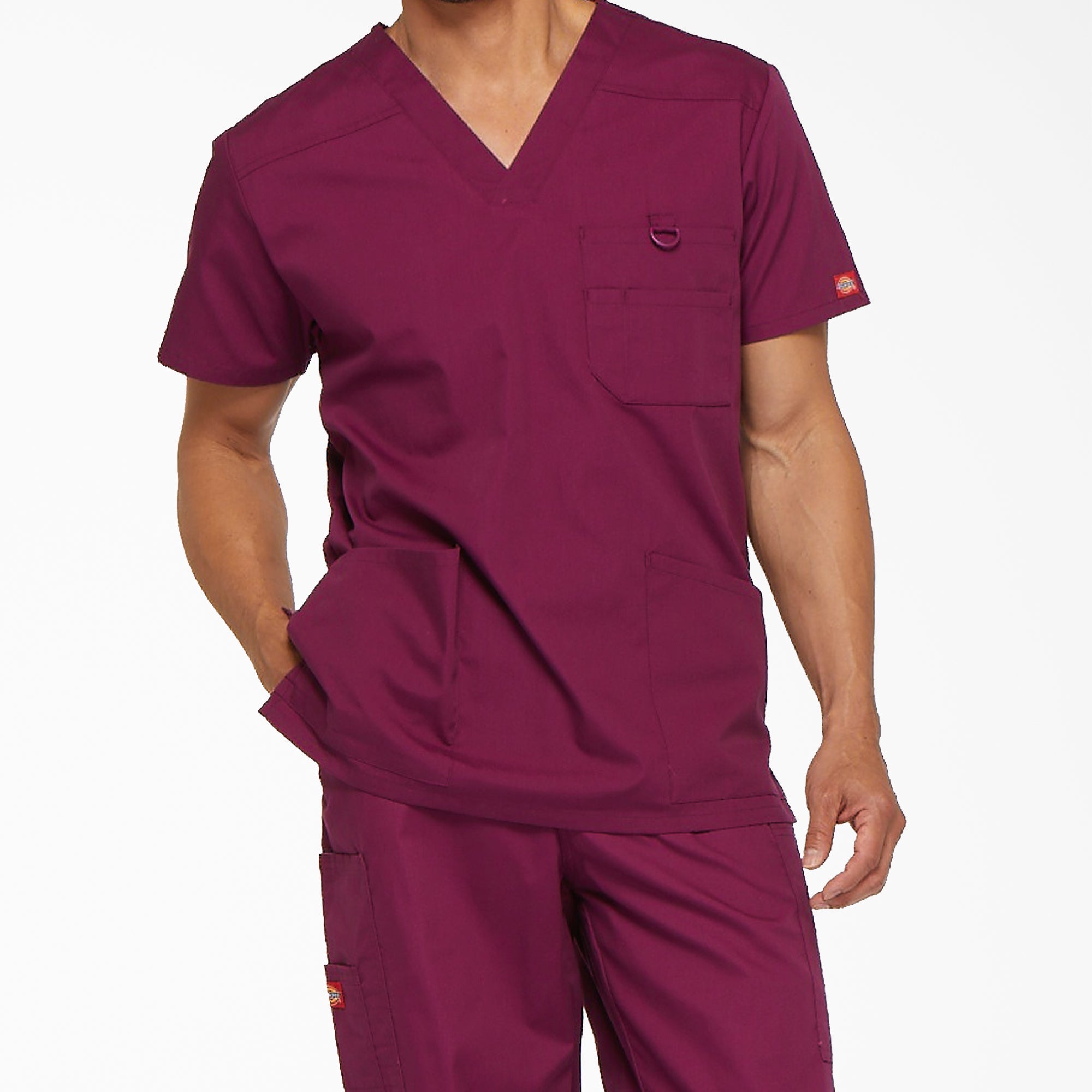 Men's EDS Signature V-Neck Scrub Top | Dickies outlet