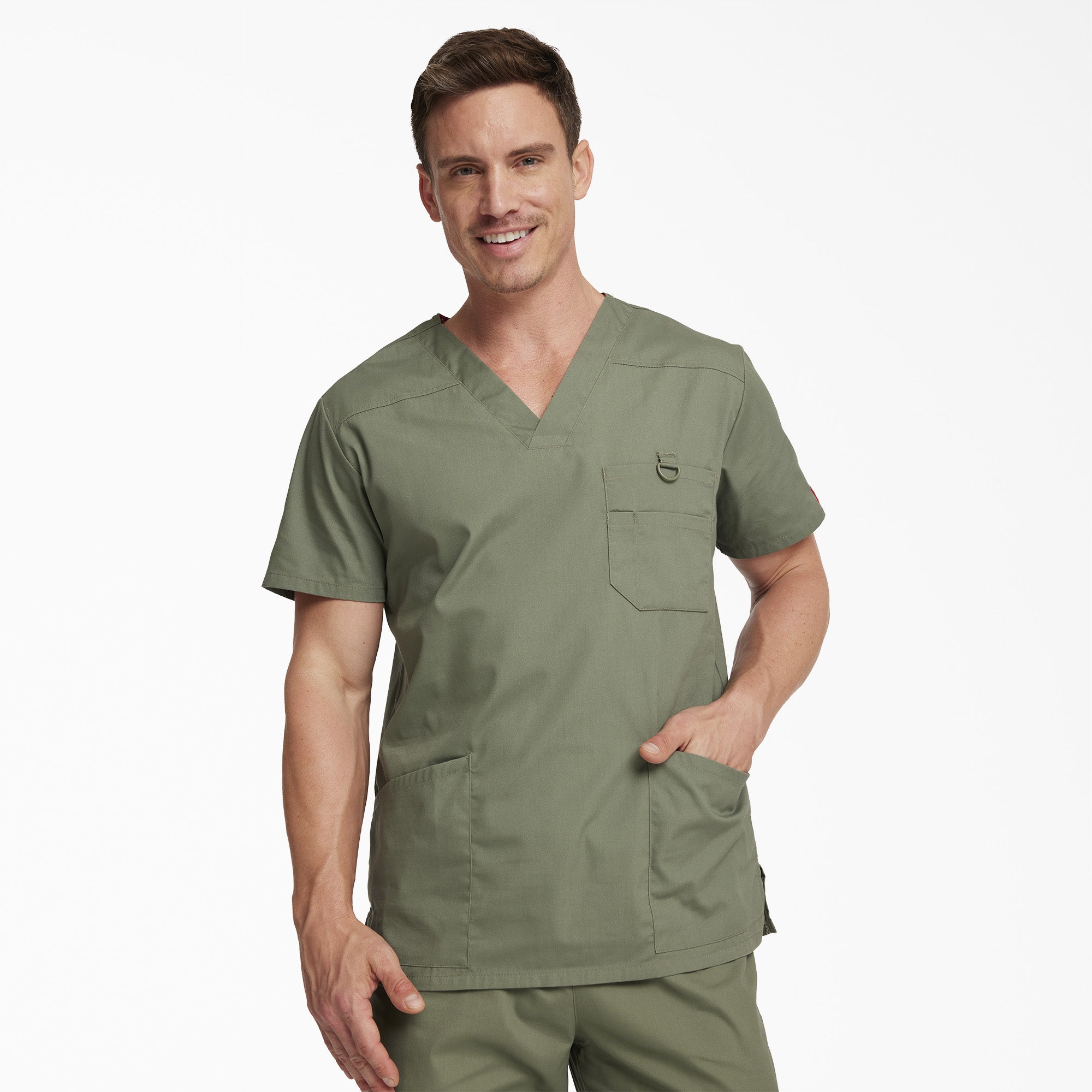 Men's EDS Signature V-Neck Scrub Top | Dickies outlet