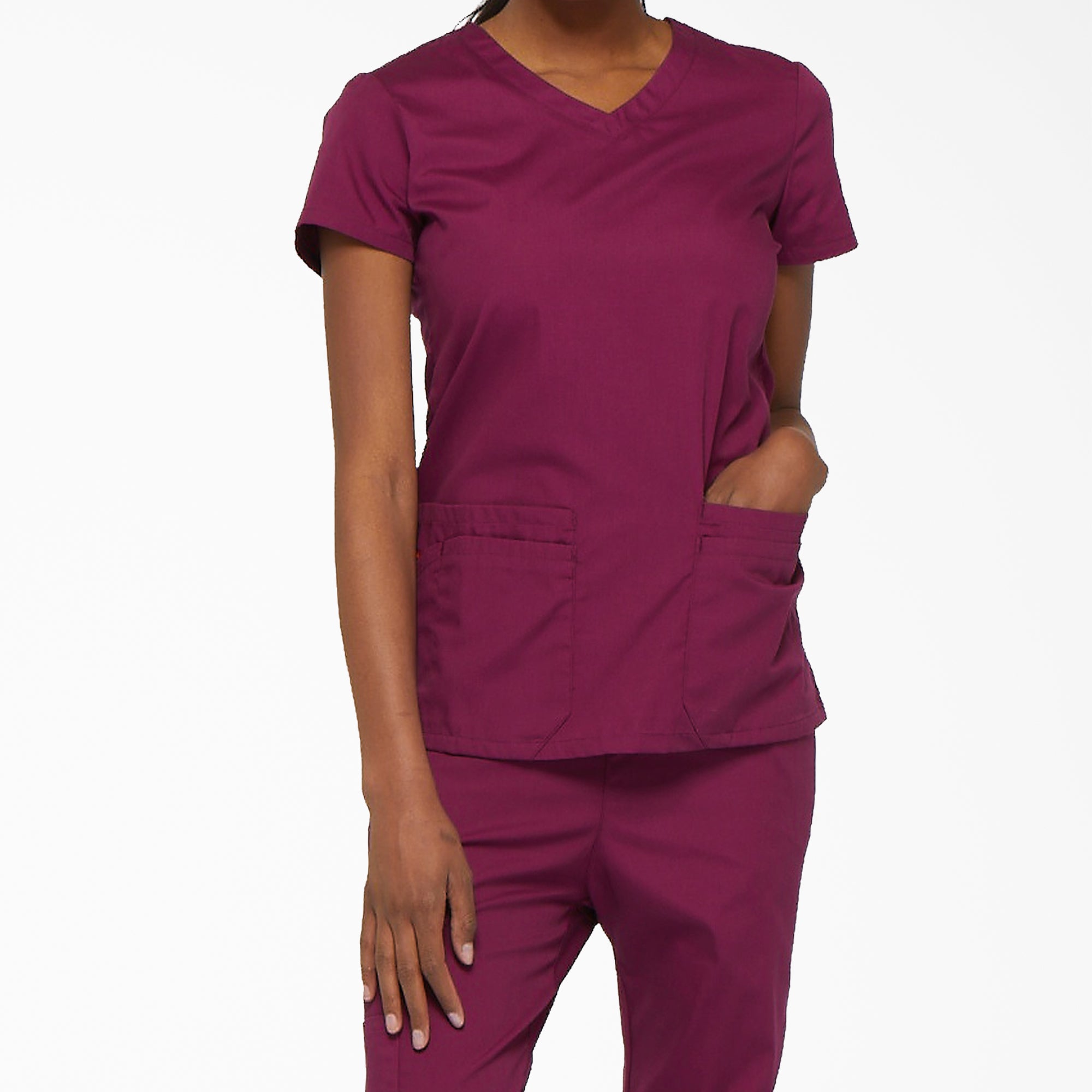 Women's EDS Signature V-Neck Scrub Top | Dickies online