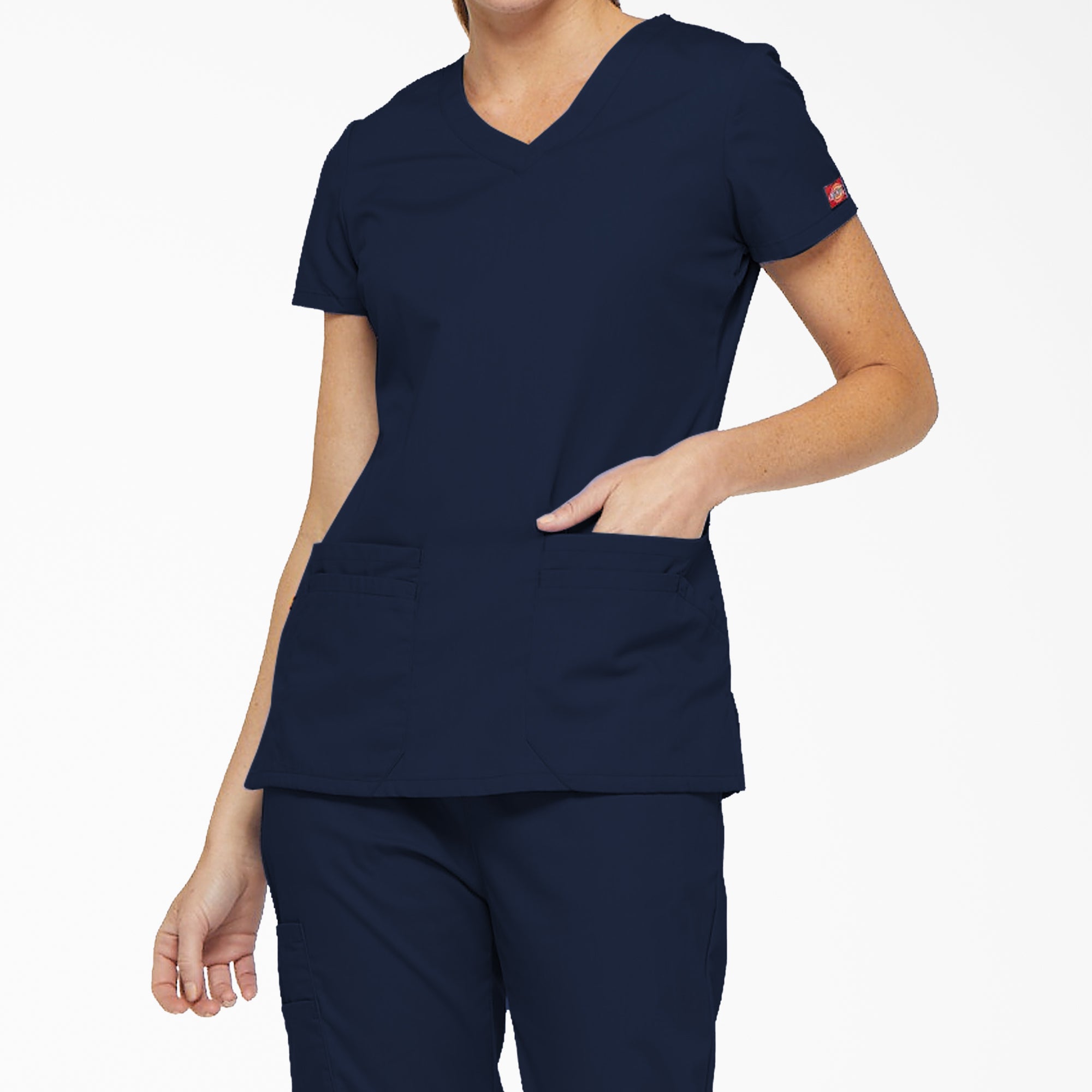 Women's EDS Signature V-Neck Scrub Top | Dickies online