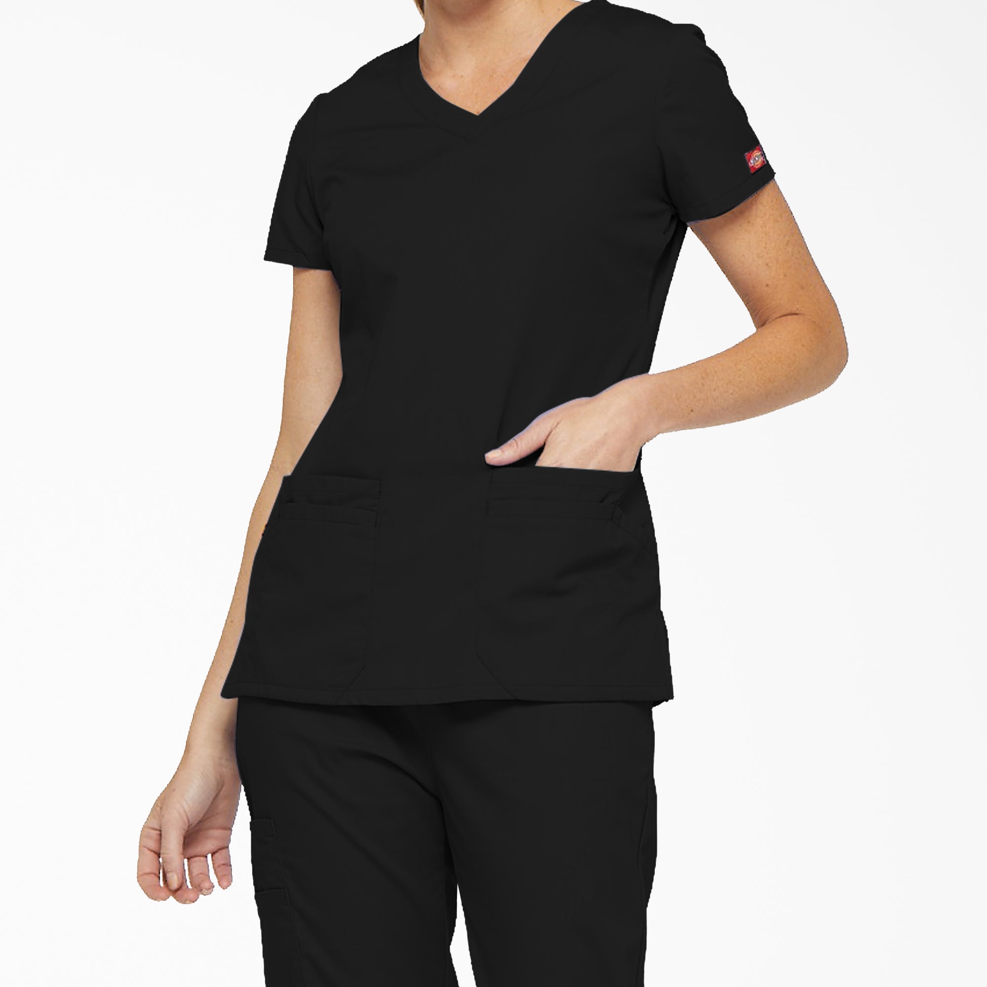 Women's EDS Signature V-Neck Scrub Top | Dickies online
