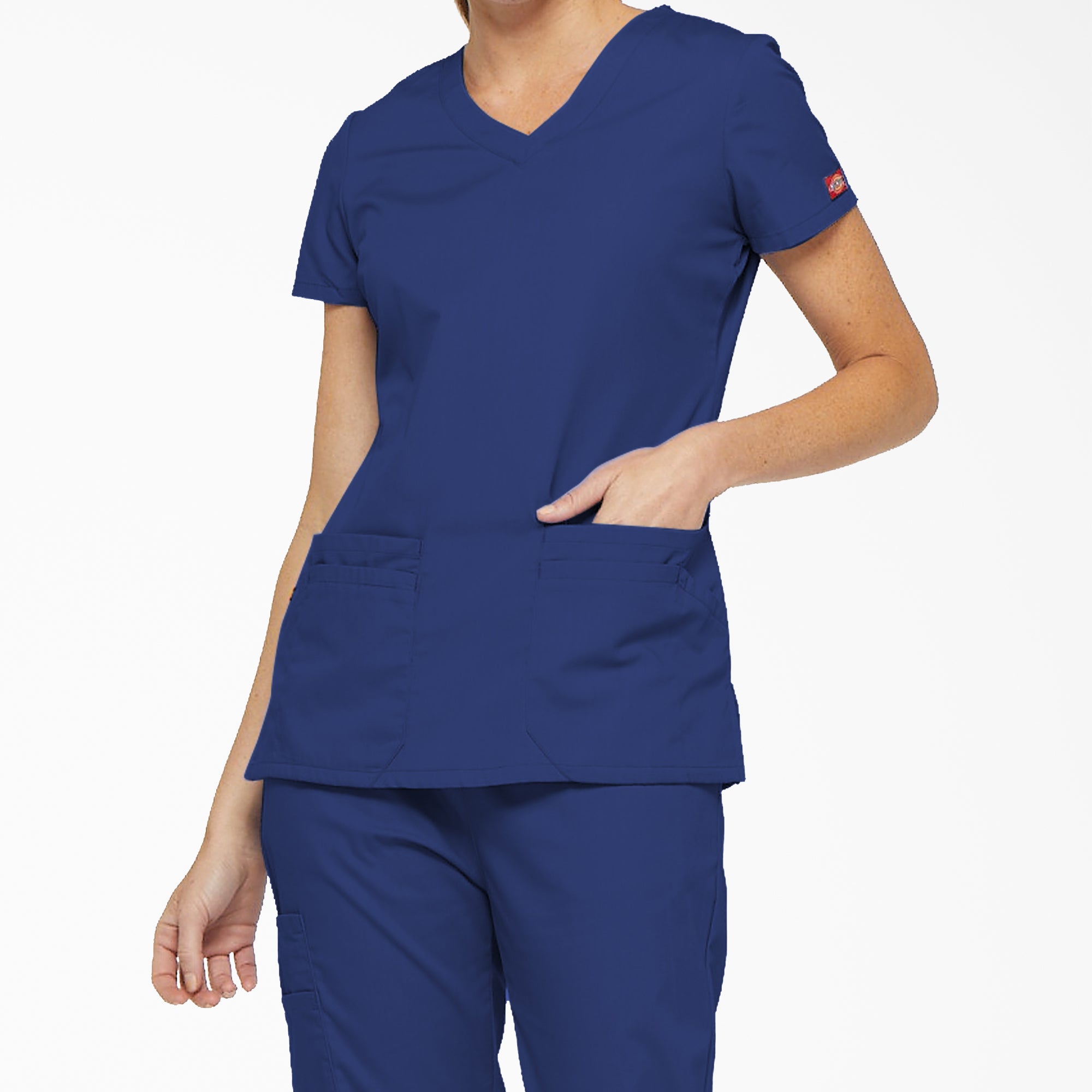 Women's EDS Signature V-Neck Scrub Top | Dickies online