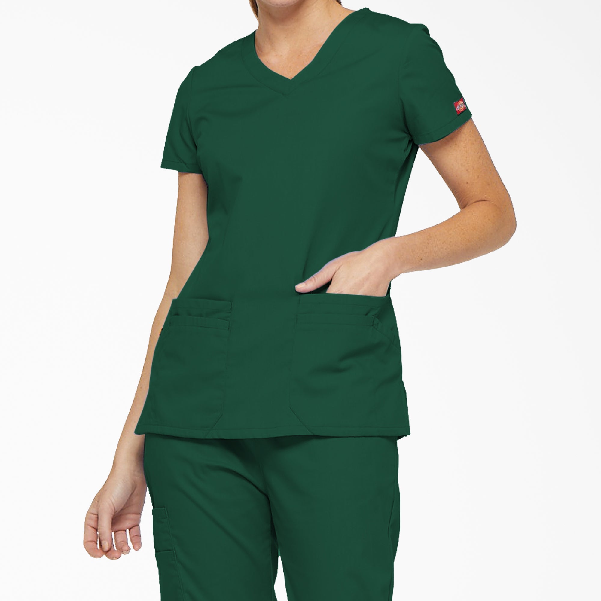 Women's EDS Signature V-Neck Scrub Top | Dickies online