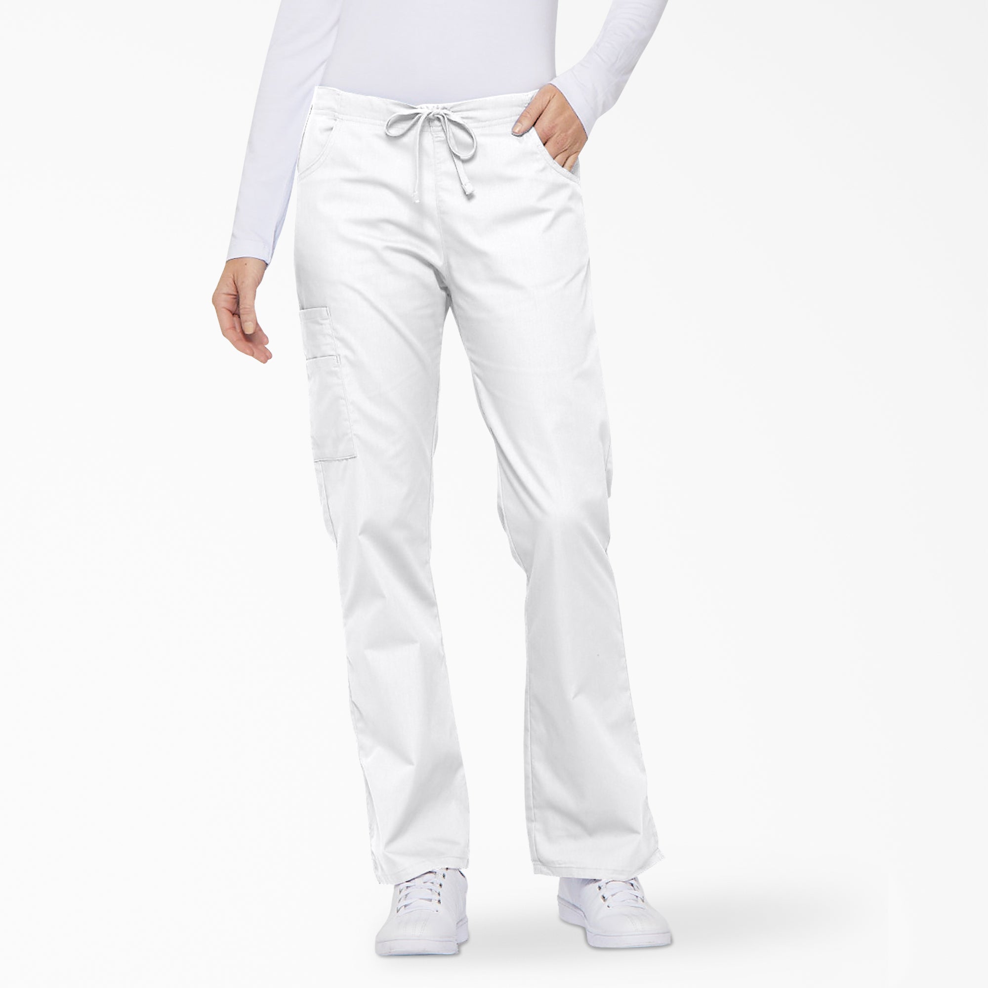 Women's EDS Signature Drawstring Cargo Scrub Pants | Dickies online shop