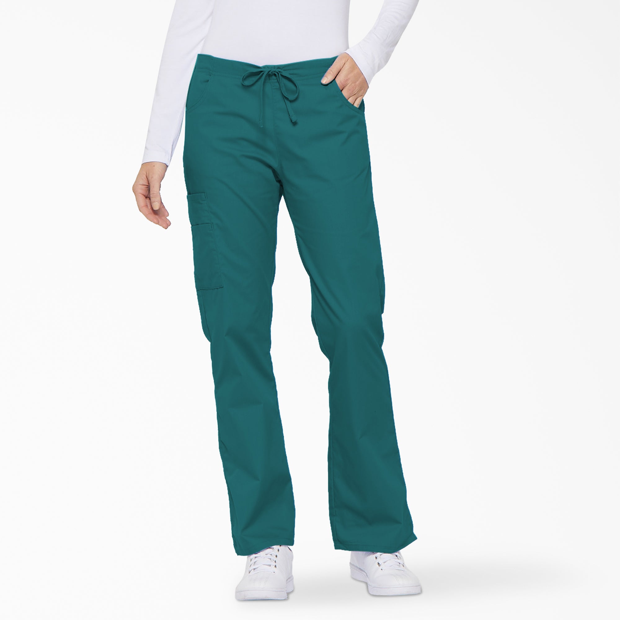 Women's EDS Signature Drawstring Cargo Scrub Pants | Dickies online shop