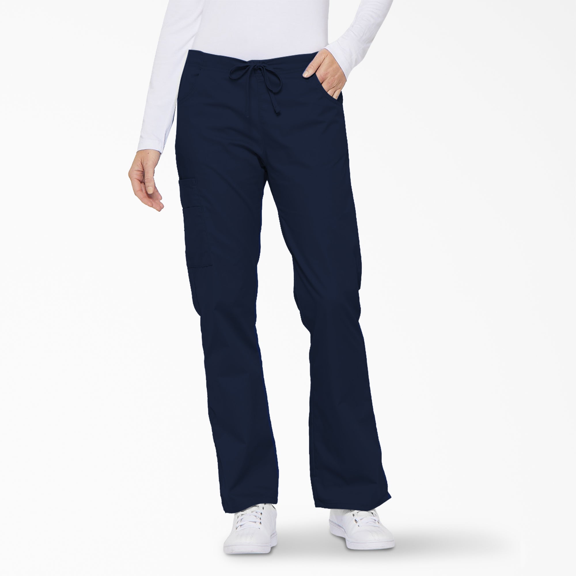 Women's EDS Signature Drawstring Cargo Scrub Pants | Dickies online shop
