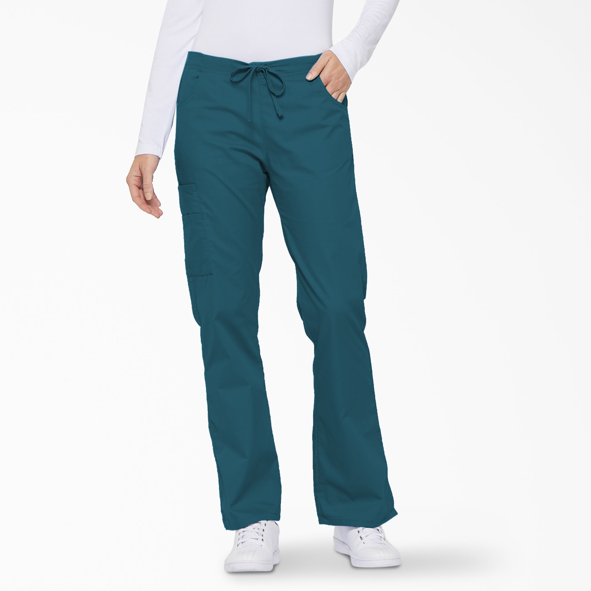 Women's EDS Signature Drawstring Cargo Scrub Pants | Dickies online shop