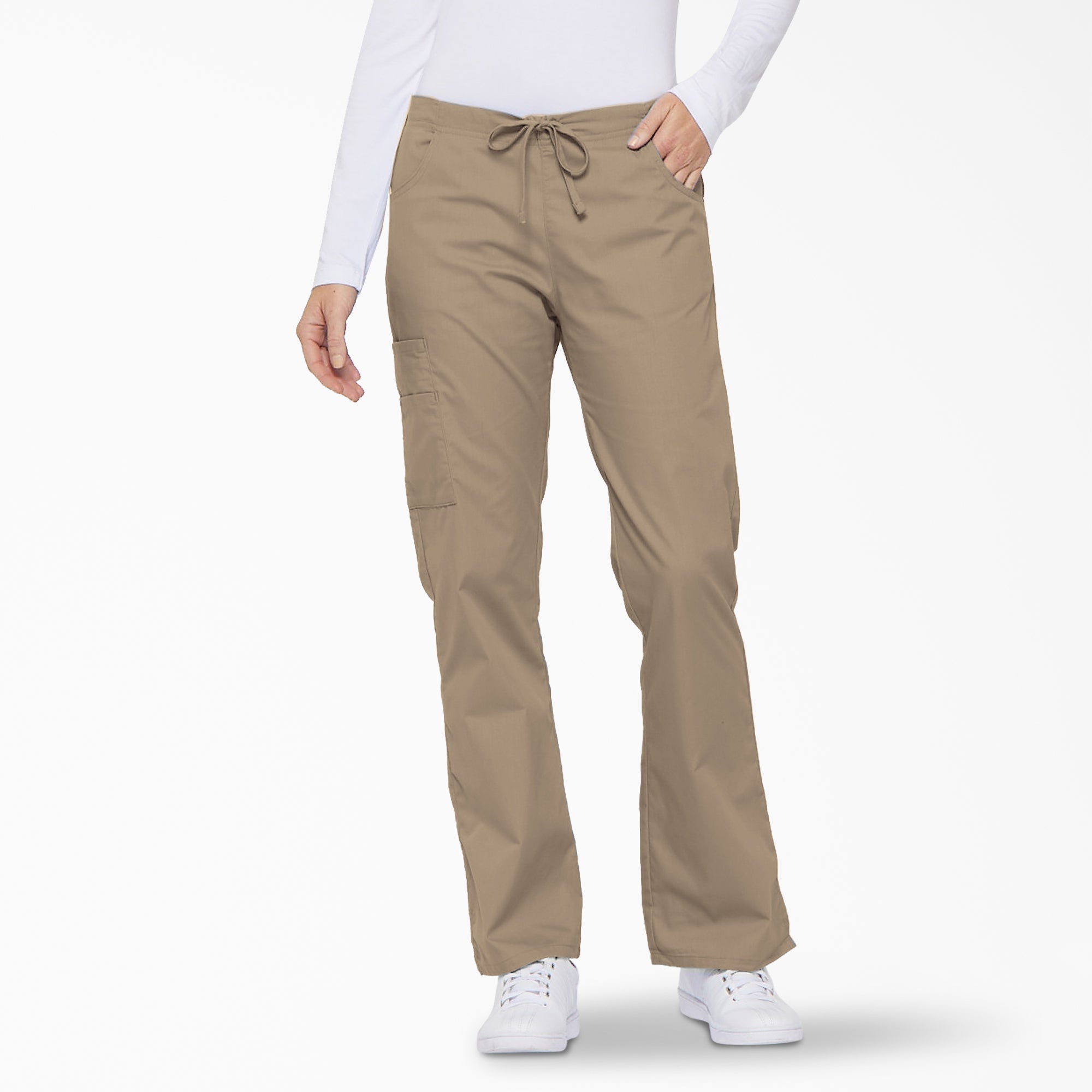 Women's EDS Signature Drawstring Cargo Scrub Pants | Dickies online shop