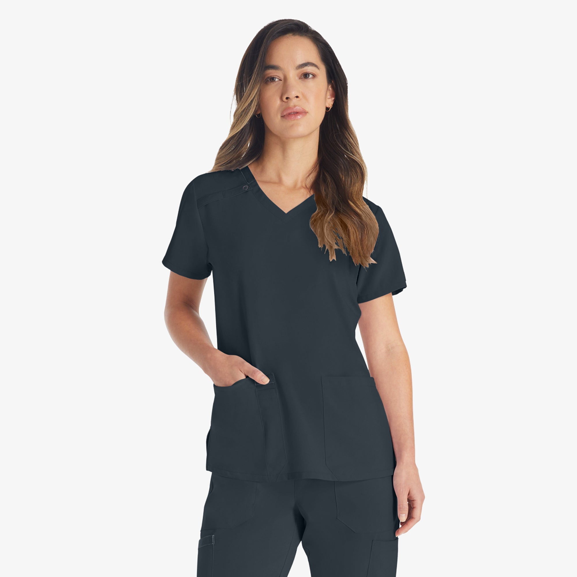 Women's EDS Essentials V-Neck Scrub Top | Dickies on sale