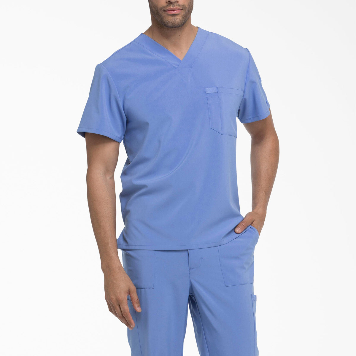 Men's EDS Essentials Tuckable V-Neck Scrub Top | Dickies outlet