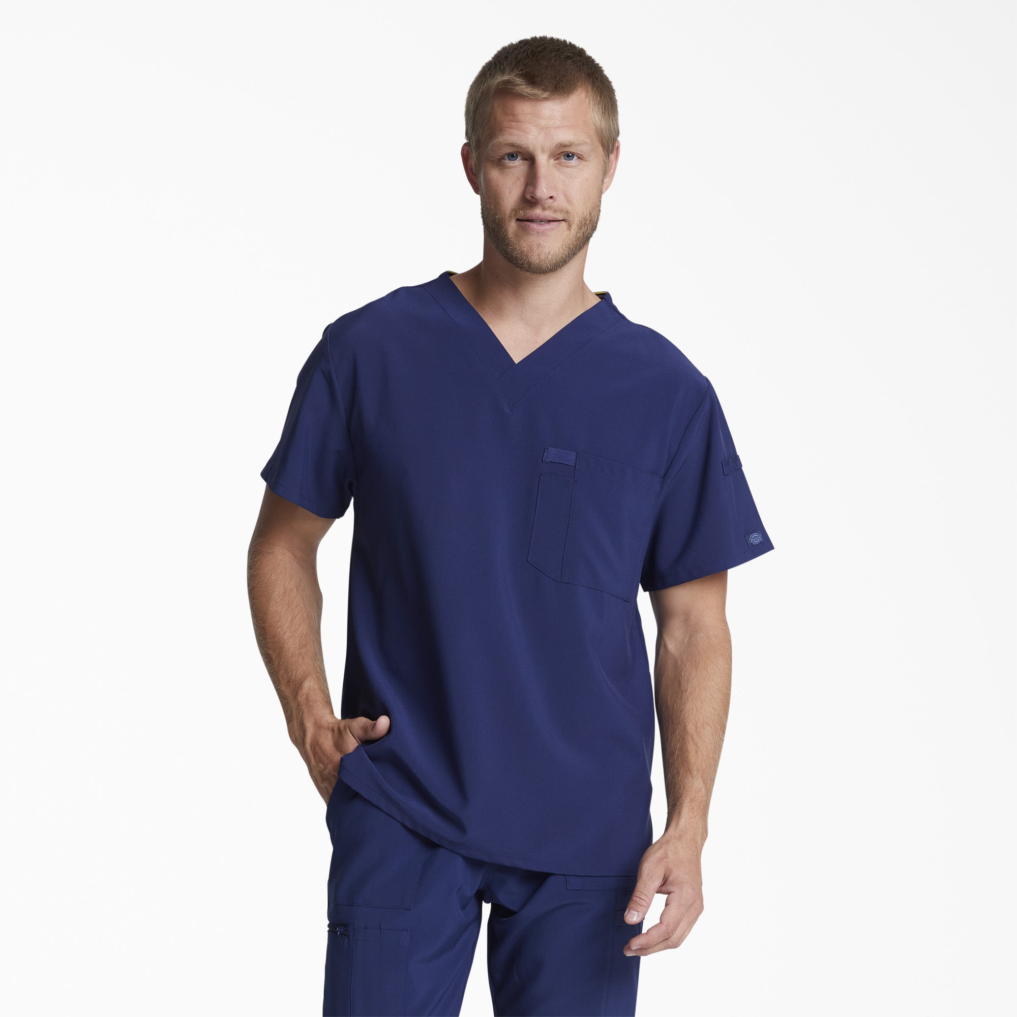 Men's EDS Essentials Tuckable V-Neck Scrub Top | Dickies outlet