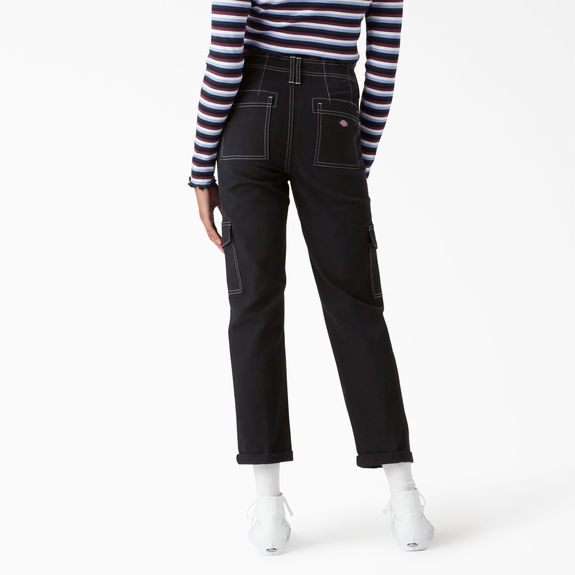 Women's Skinny Fit Cuffed Cargo Pants | Dickies on sale