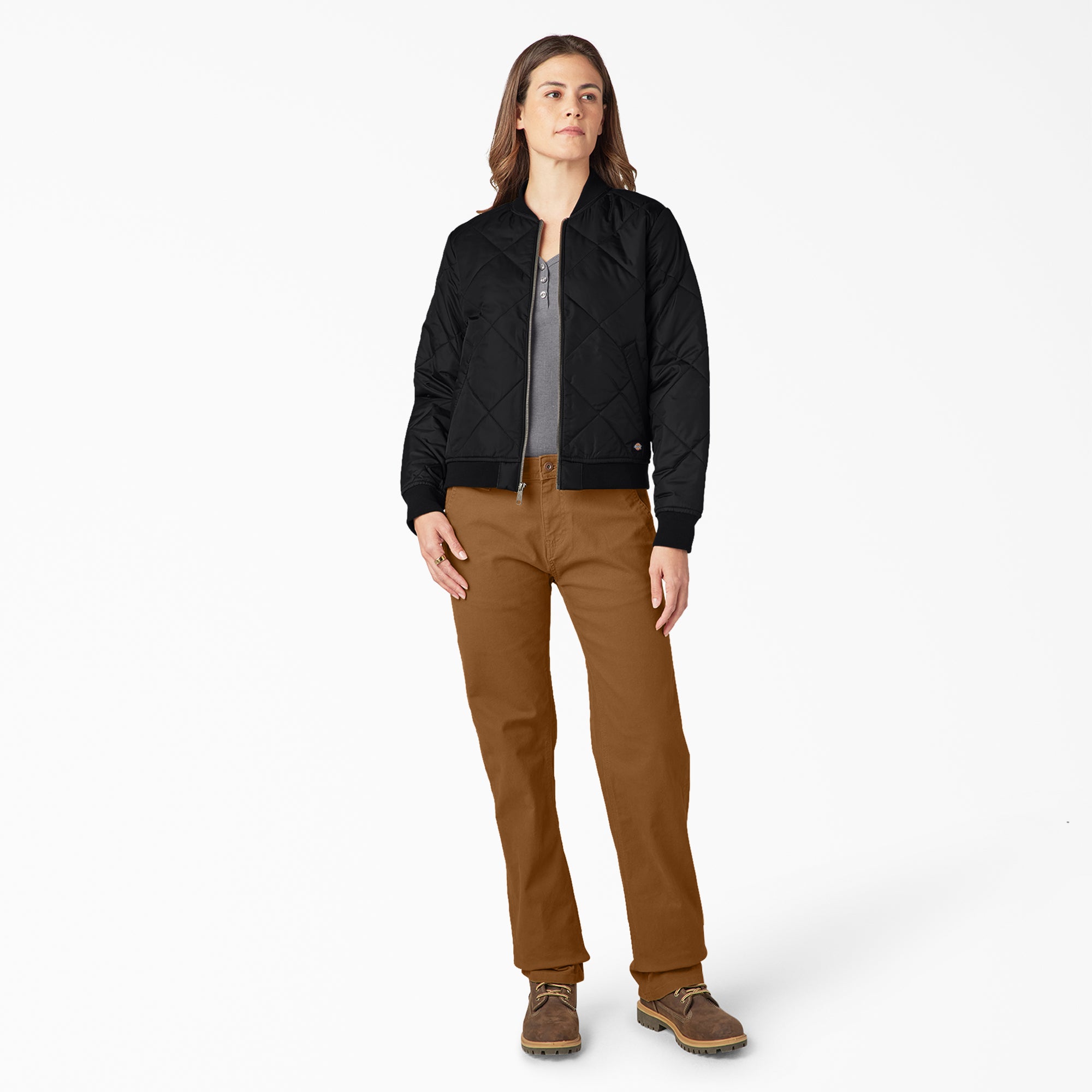 Women's Quilted Bomber Jacket | Dickies sale