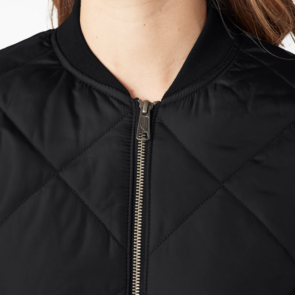 Women's Quilted Bomber Jacket | Dickies sale