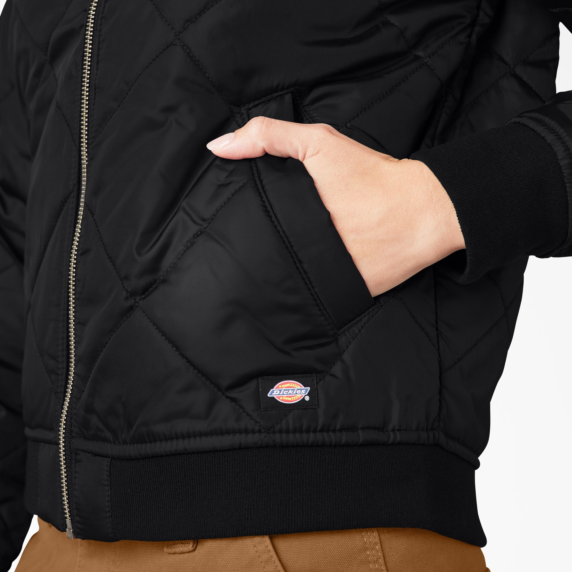 Women's Quilted Bomber Jacket | Dickies sale
