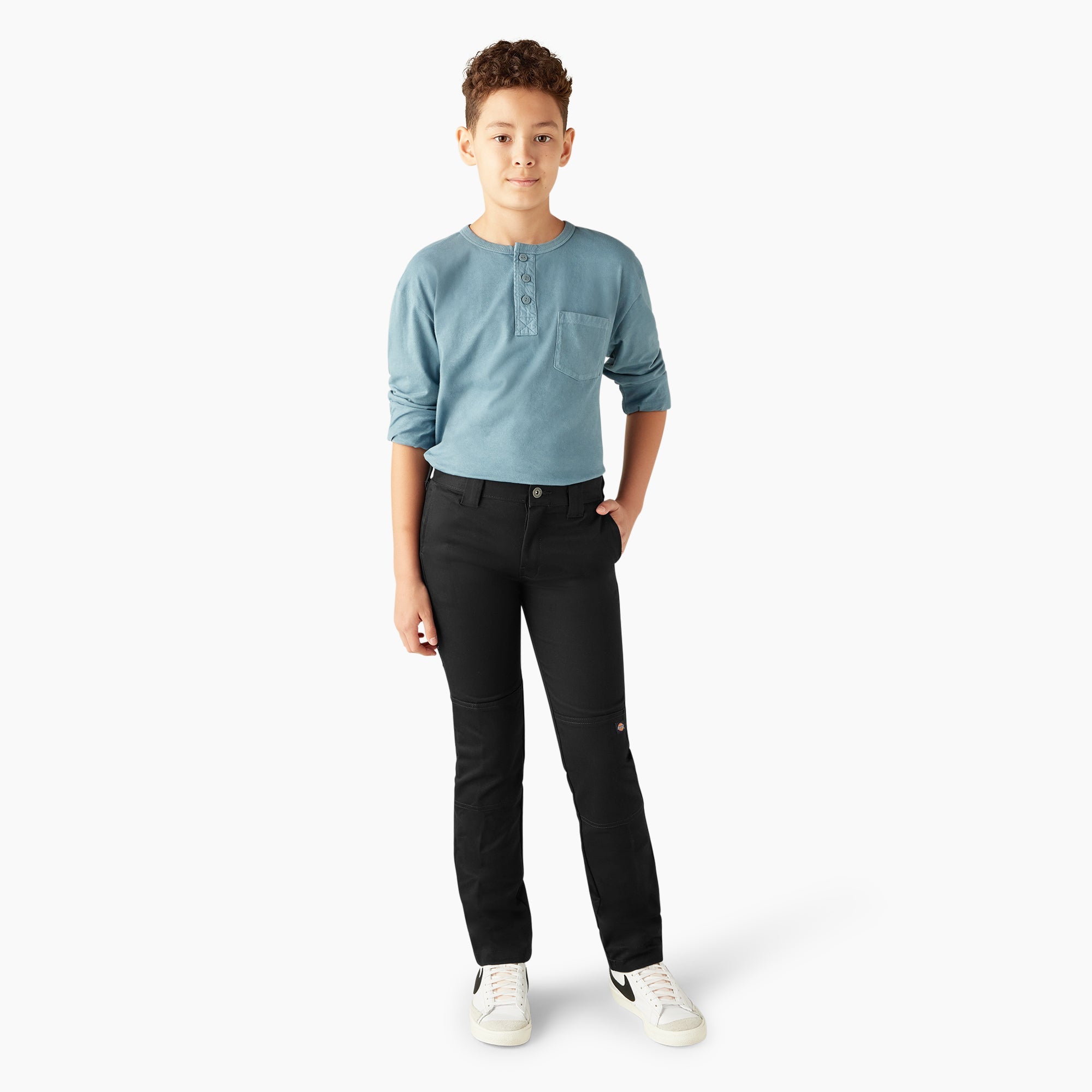 Boys' FLEX Skinny Fit Double Knee Pants, 4-20 | Dickies near me