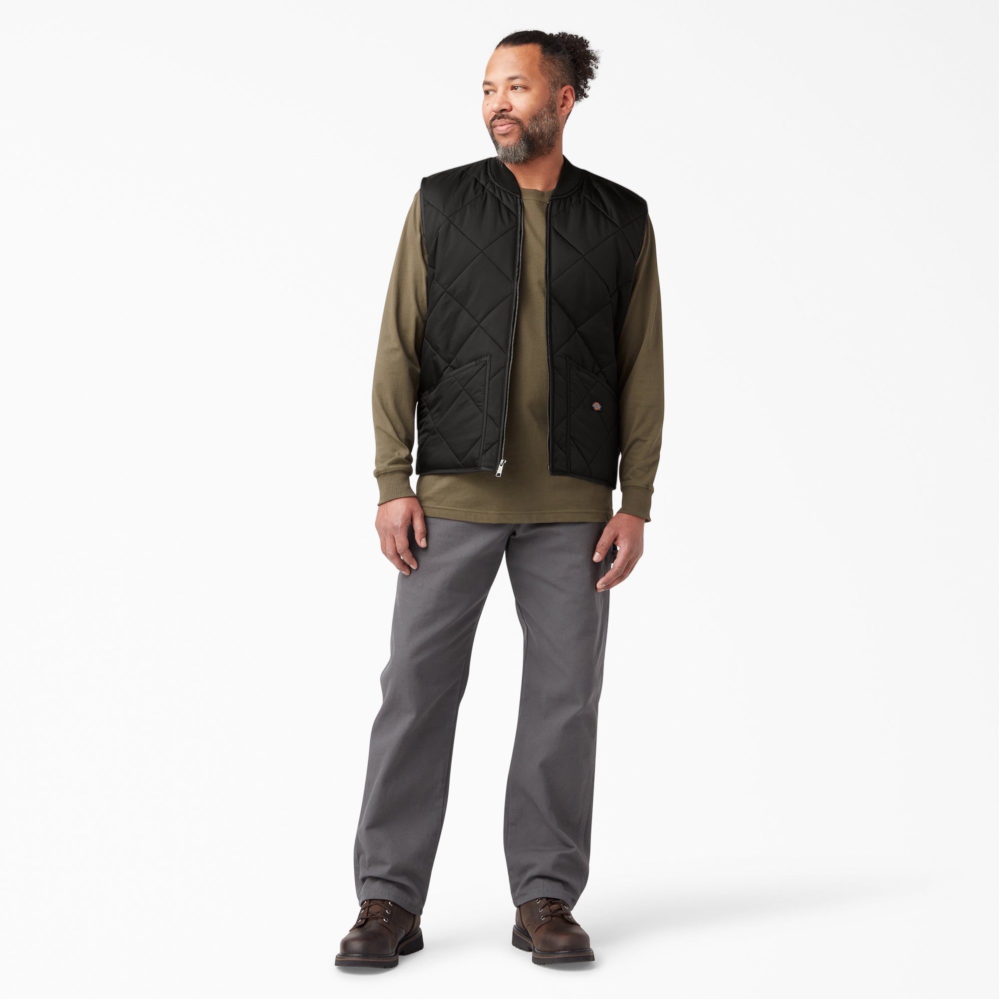 Diamond Quilted Vest | Dickies US