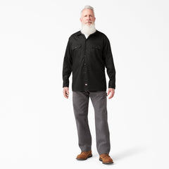 FLEX Relaxed Fit Long Sleeve Work Shirt | Dickies online shop