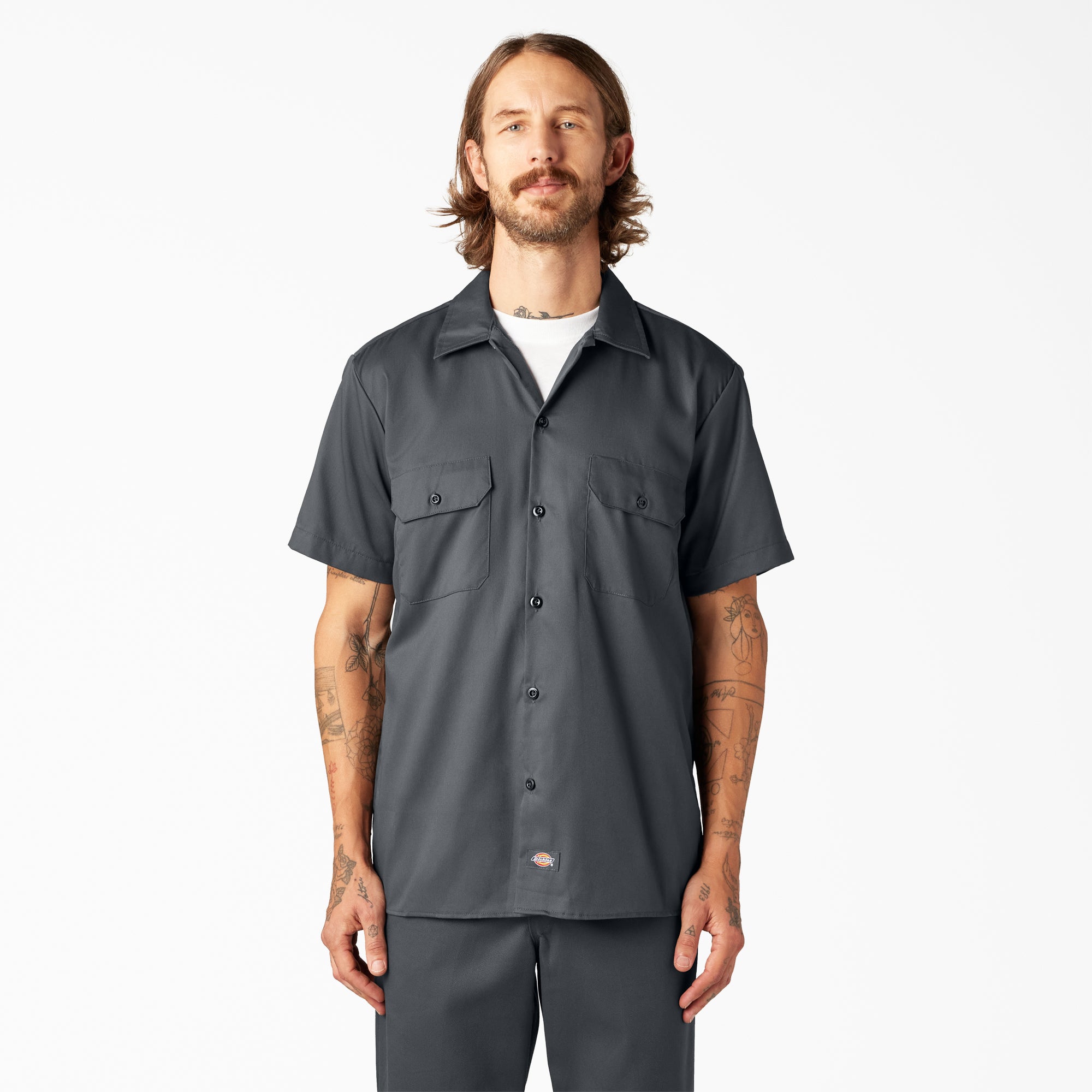 FLEX Slim Fit Short Sleeve Work Shirt | Dickies online