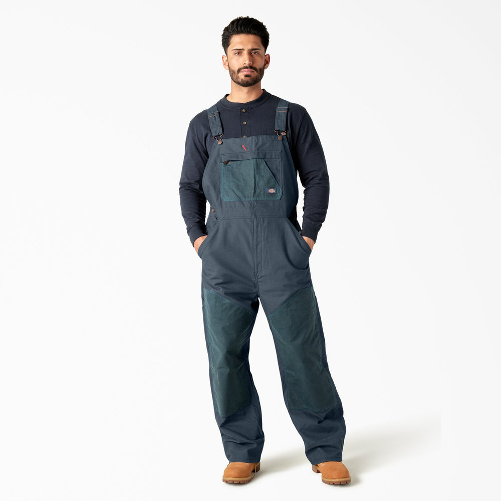 Waxed Canvas Double Front Bib Overalls | Dickies online shop
