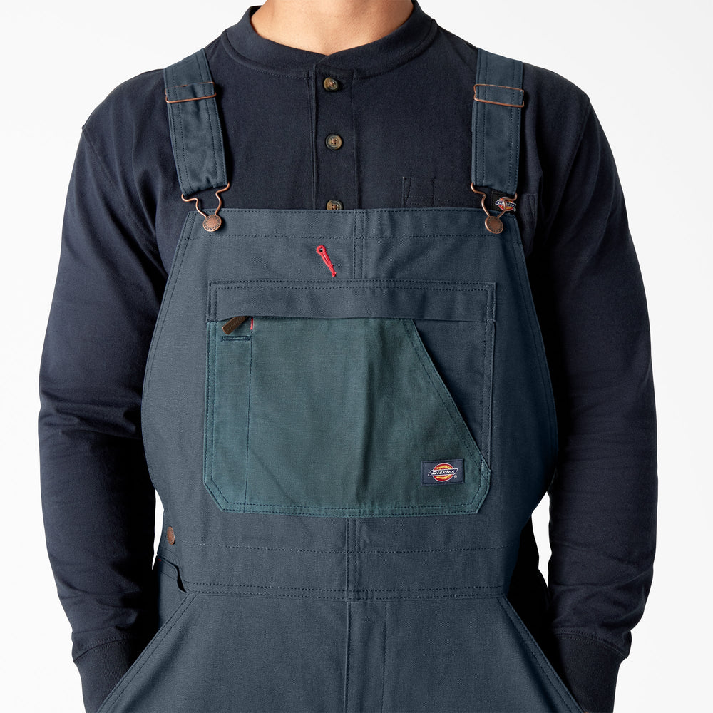 Waxed Canvas Double Front Bib Overalls | Dickies online shop