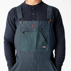 Waxed Canvas Double Front Bib Overalls | Dickies online shop