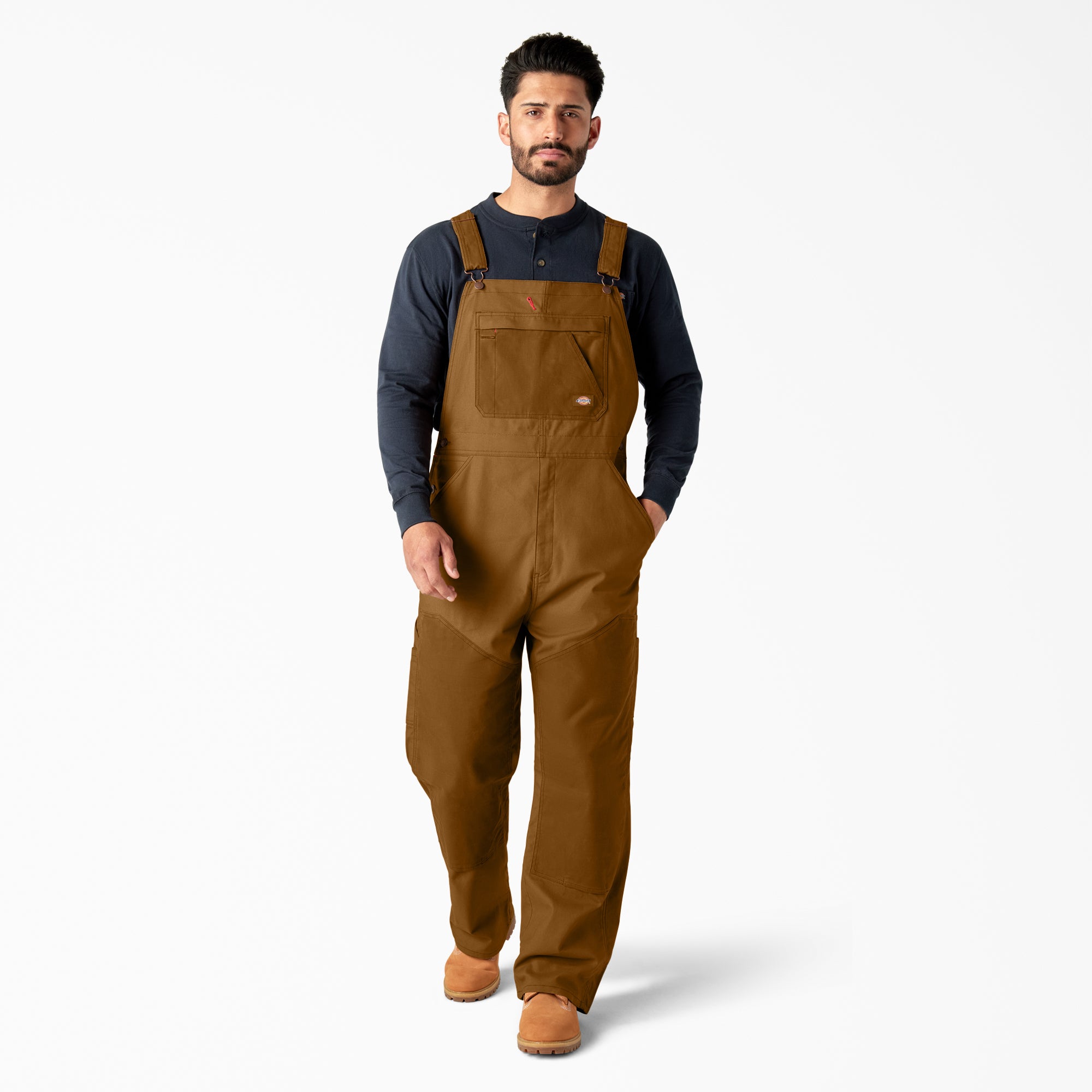 Waxed Canvas Double Front Bib Overalls | Dickies online shop