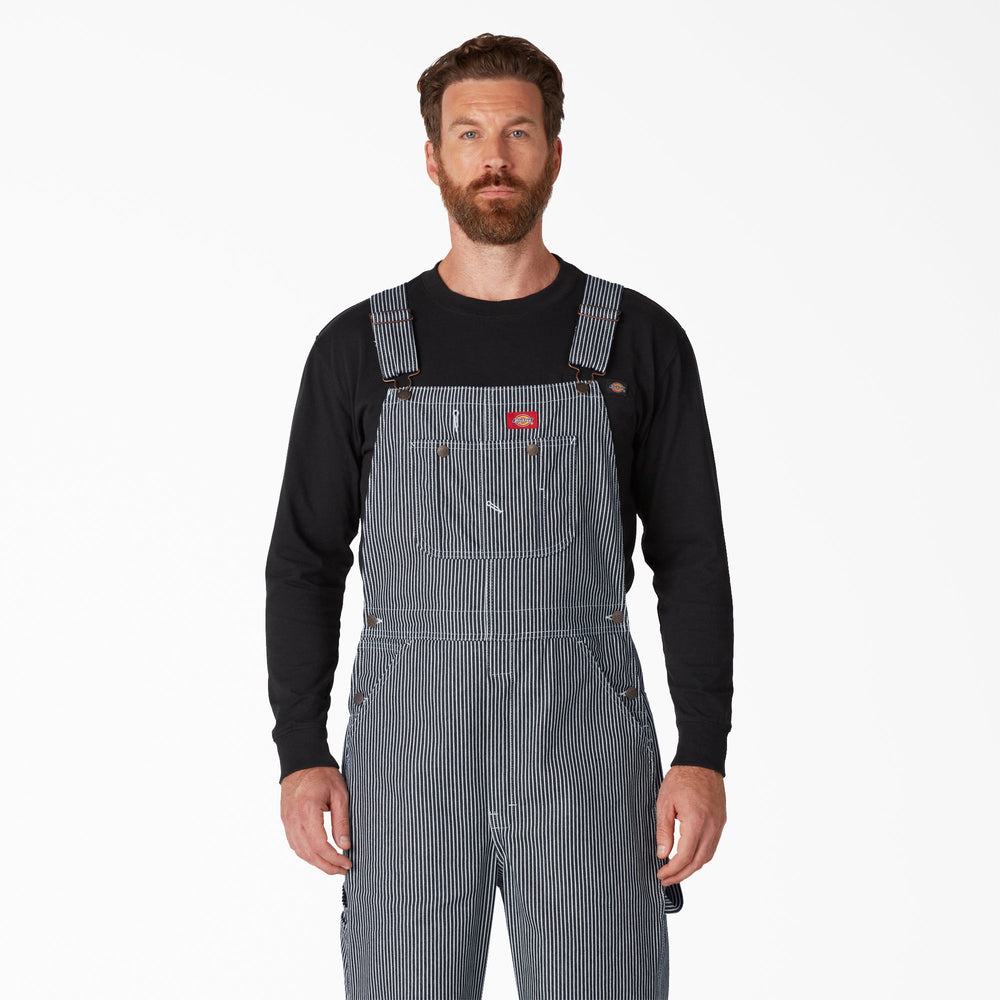 Hickory Stripe Bib Overalls | Dickies US