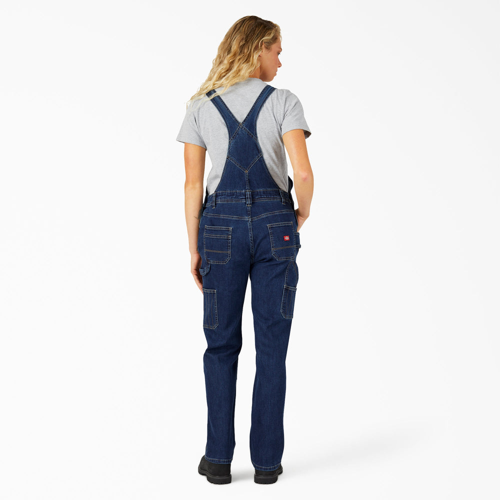 Women's Straight Fit Denim Double Front Bib Overalls | Dickies US