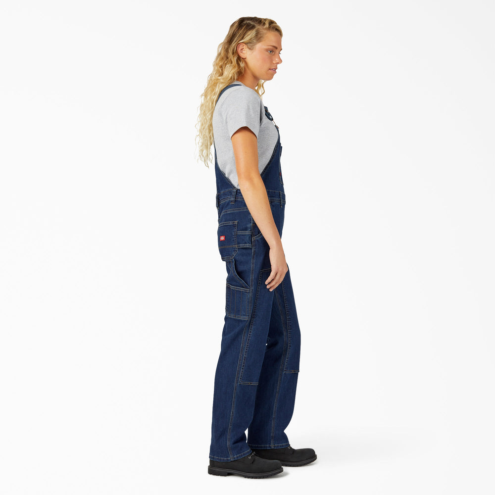 Women's Straight Fit Denim Double Front Bib Overalls | Dickies US