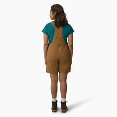 Women's Relaxed Fit Bib Shortalls, 7" | Dickies online