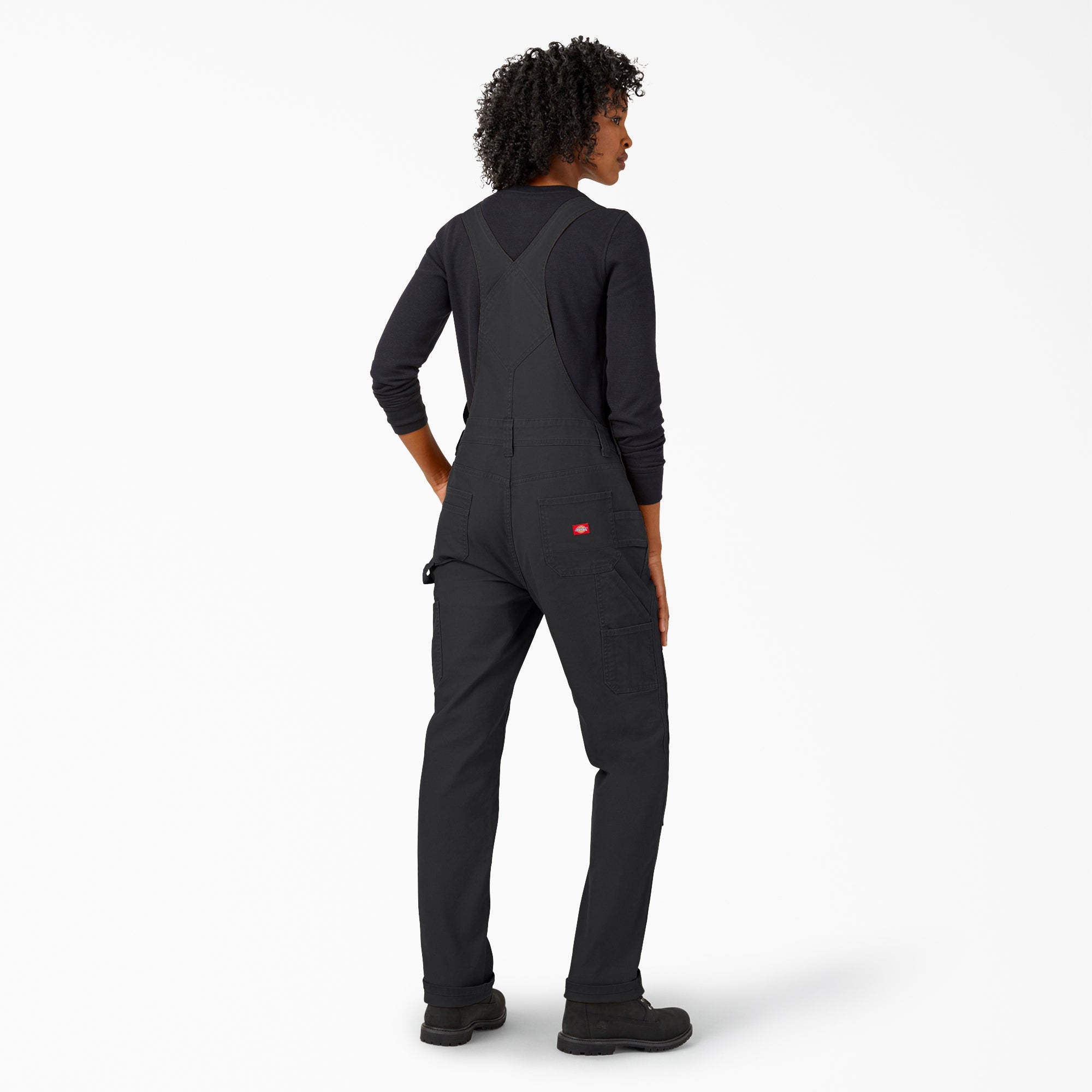 Women's Straight Fit Duck Double Front Bib Overalls | Dickies outlet