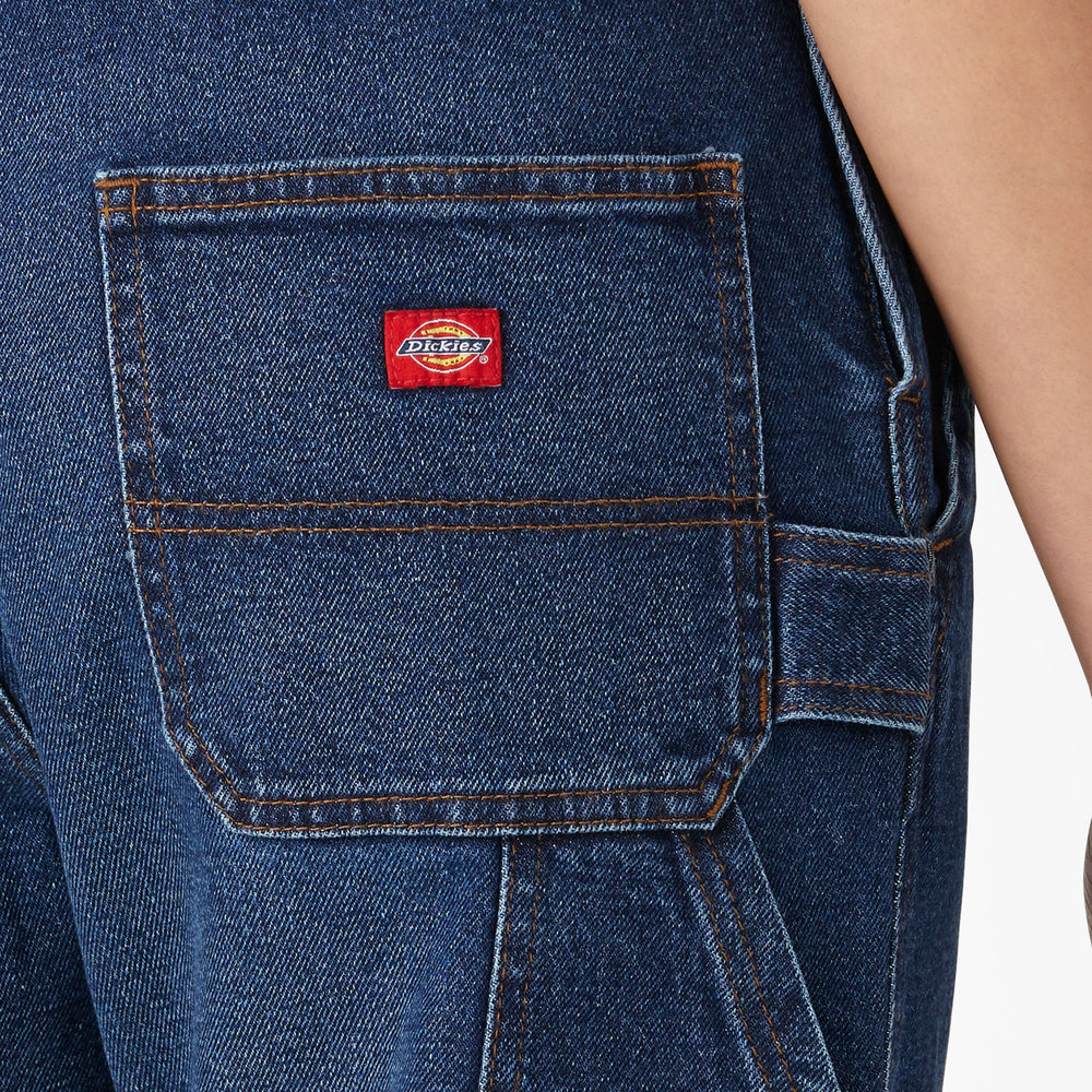 Women's Denim Boyfriend Fit Bib Overalls | Dickies online