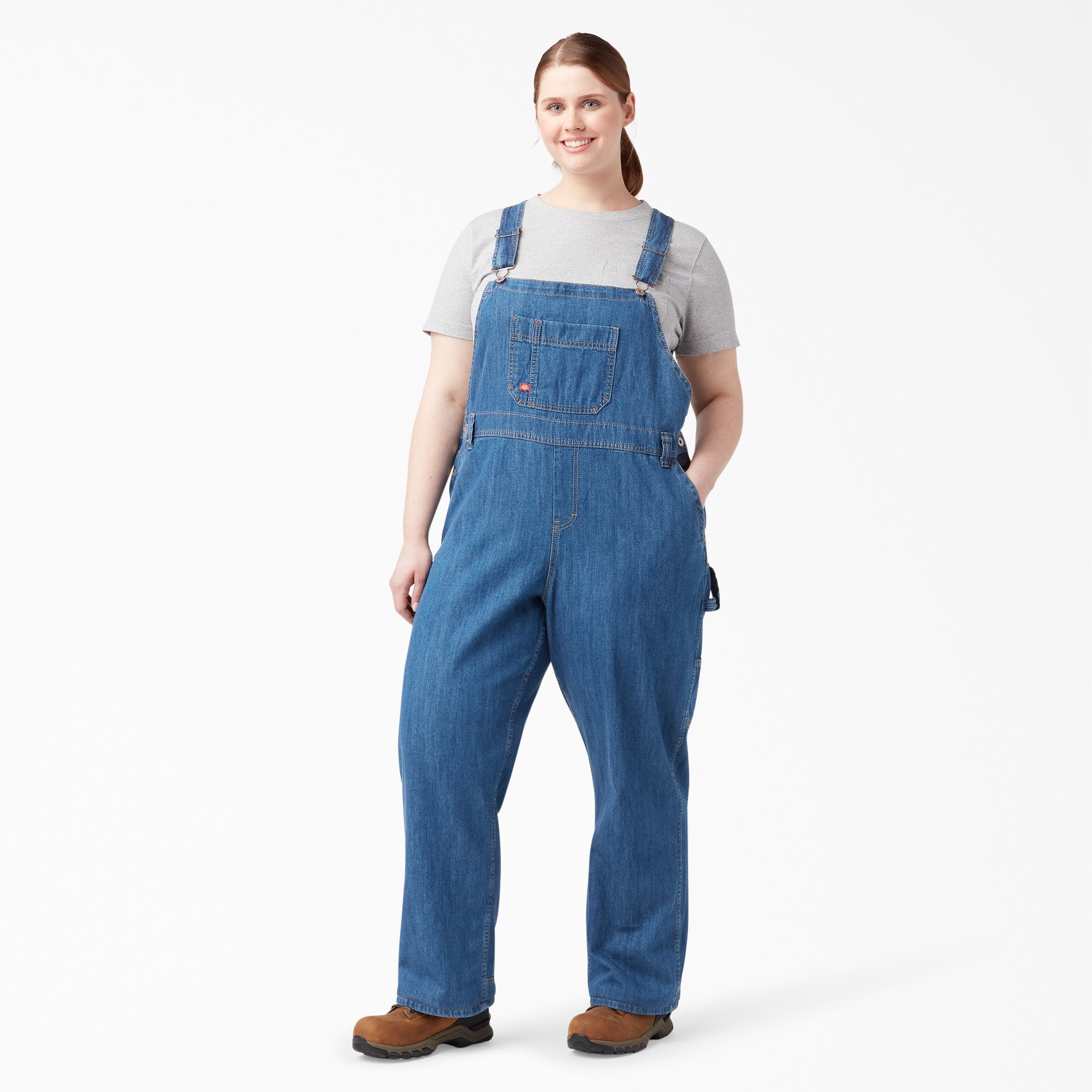 Women's Plus Relaxed Fit Bib Overalls | Dickies discount