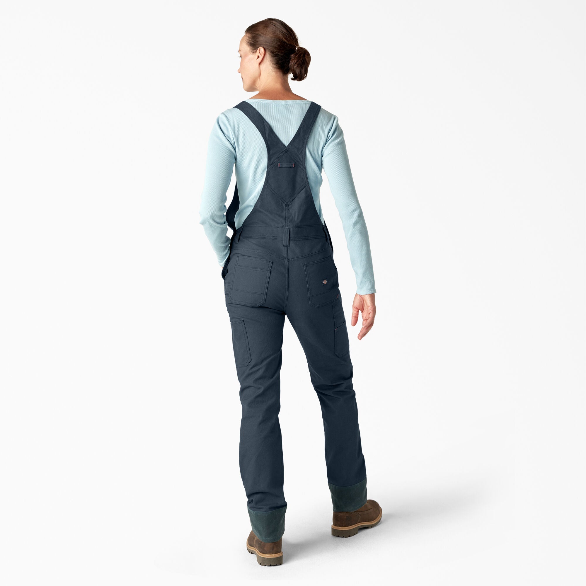 Women's Relaxed Fit Waxed Canvas Bib Overalls | Dickies online shop
