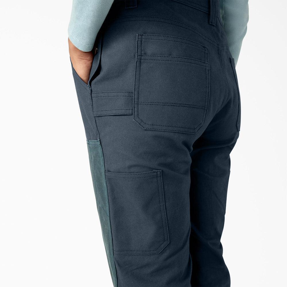 Women's Relaxed Fit Waxed Canvas Bib Overalls | Dickies online shop