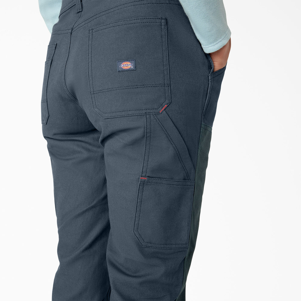 Women's Relaxed Fit Waxed Canvas Bib Overalls | Dickies online shop