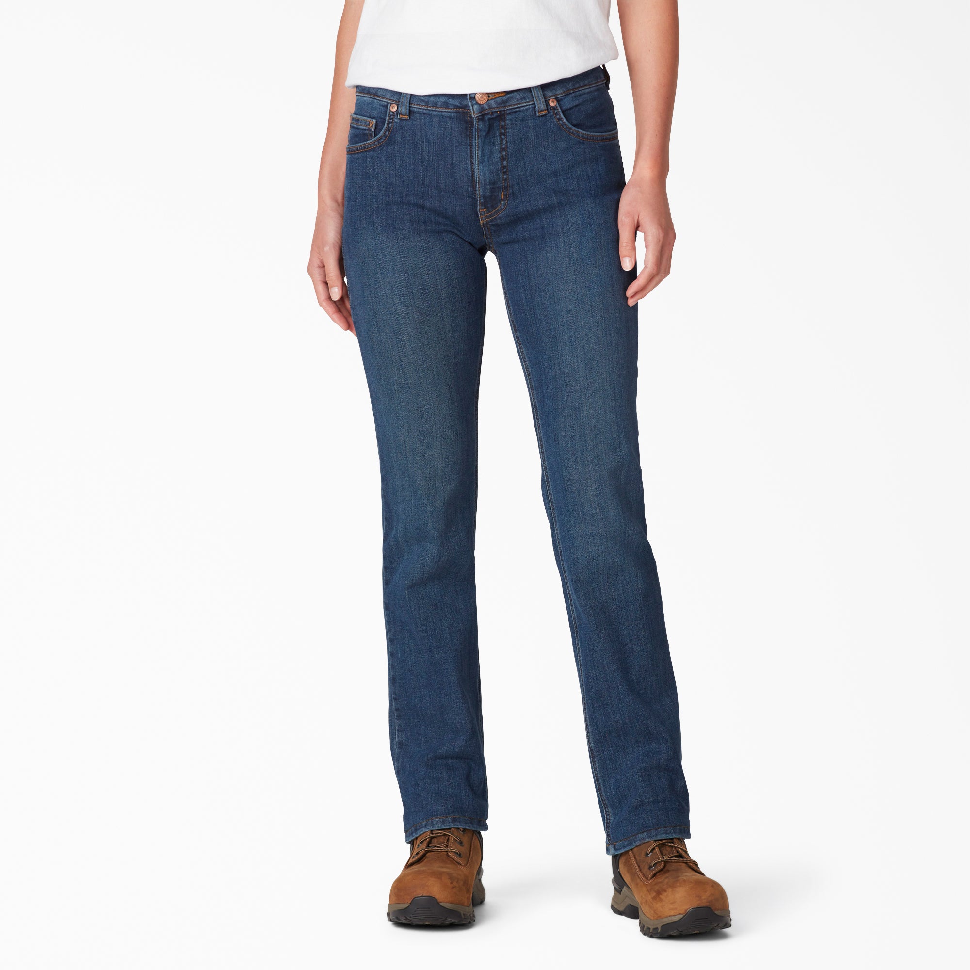 Women's Perfect Shape Straight Fit Jeans | Dickies on sale