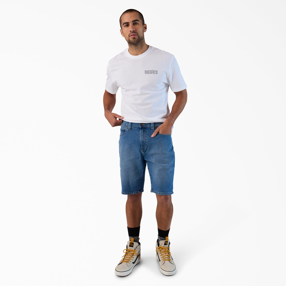 FLEX 5-Pocket Denim Shorts, 11" | Dickies online shop