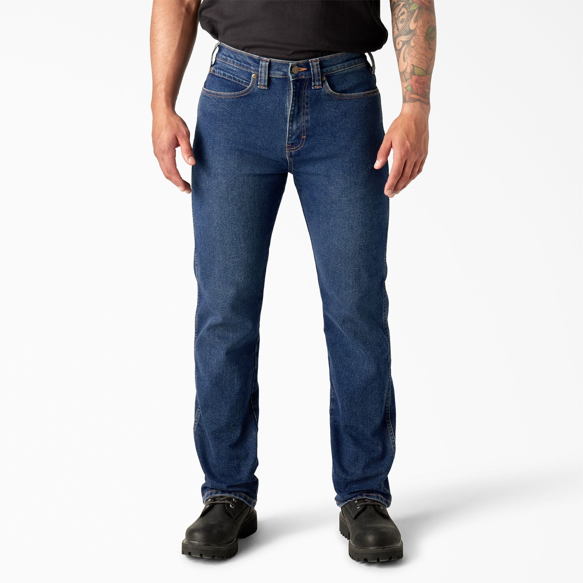 FLEX Regular Fit 5-Pocket Jeans | Dickies discount