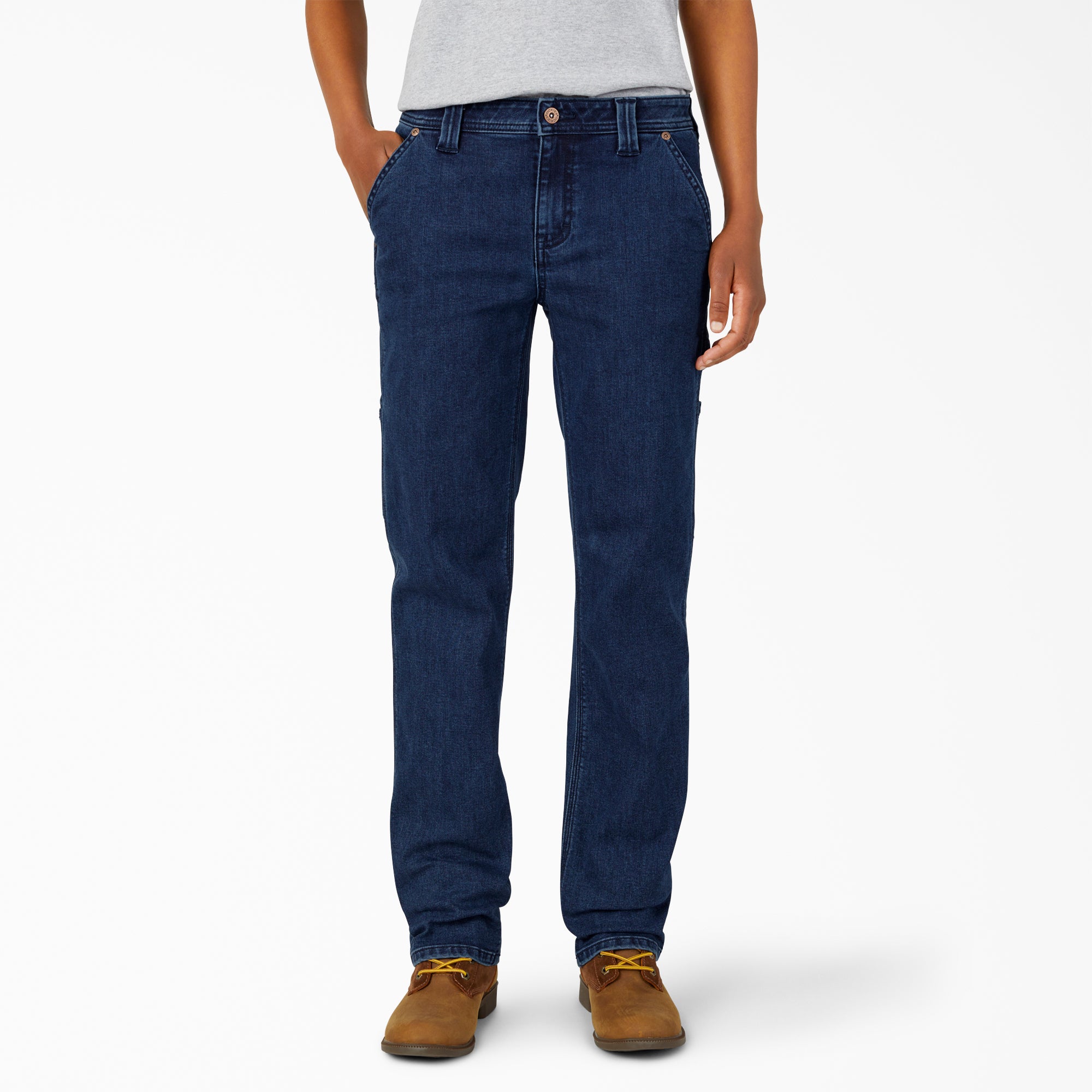 Women's FLEX Relaxed Fit Carpenter Jeans | Dickies discount