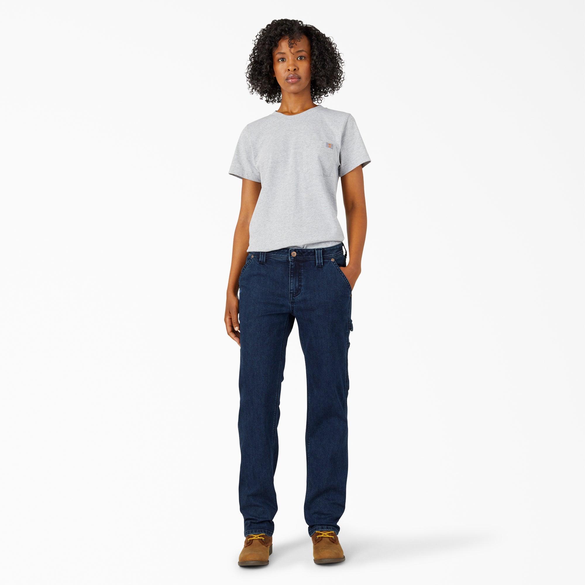 Women's FLEX Relaxed Fit Carpenter Jeans | Dickies discount