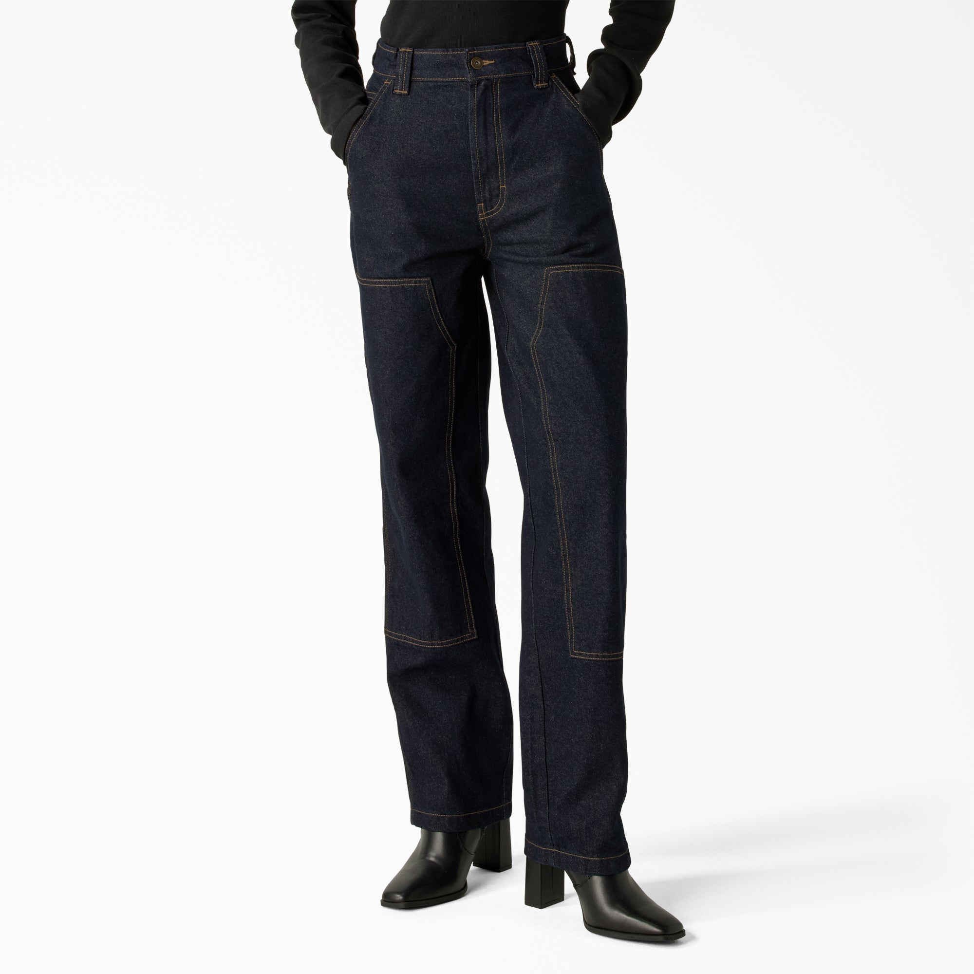 Women’s Madison Loose Fit Double Knee Jeans | Dickies US