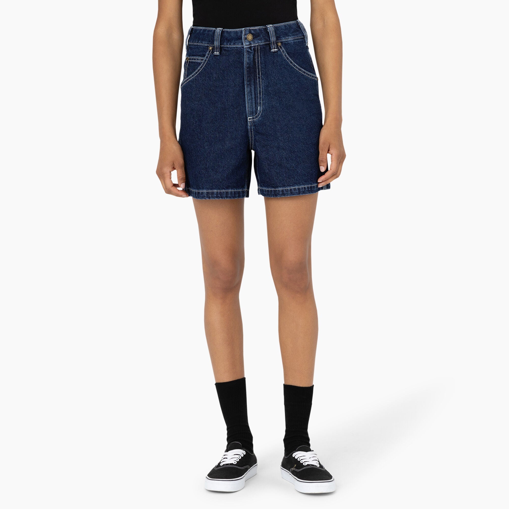 Women's Carpenter Jean Shorts, 5" | Dickies sale