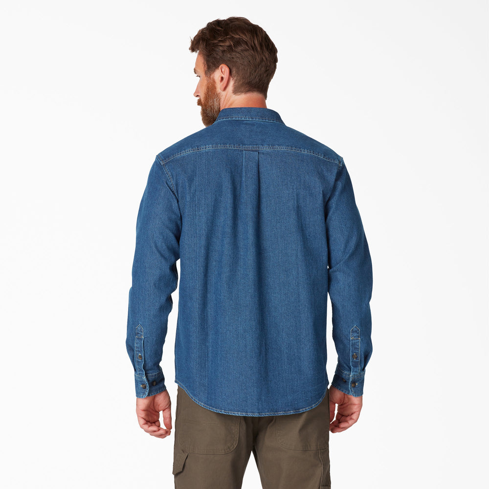 FLEX Denim Long Sleeve Shirt | Dickies on sale