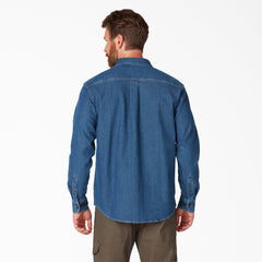 FLEX Denim Long Sleeve Shirt | Dickies on sale