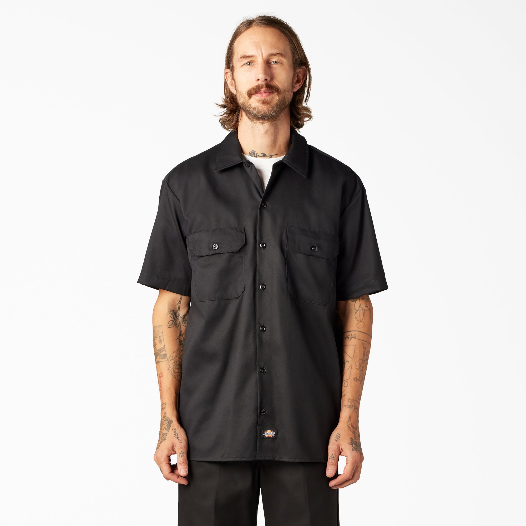FLEX Relaxed Fit Short Sleeve Work Shirt | Dickies near me