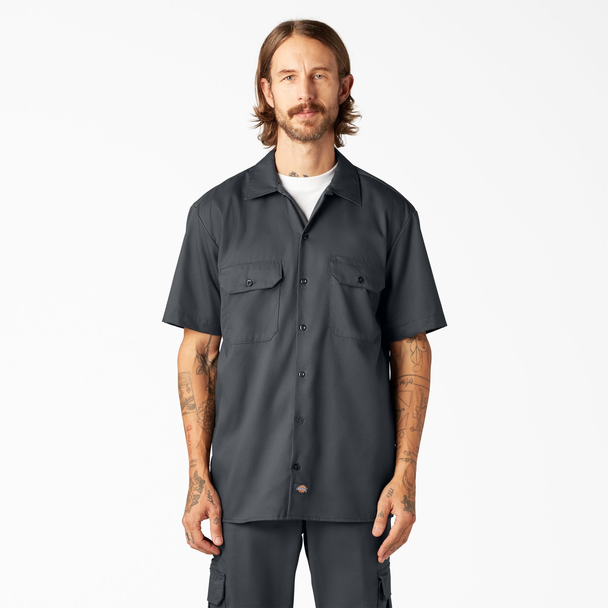 FLEX Relaxed Fit Short Sleeve Work Shirt | Dickies near me